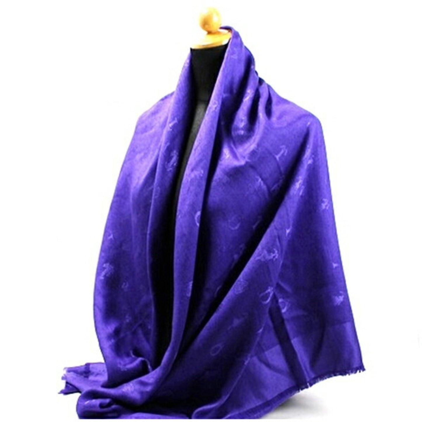 Christian Dior Large Scarf Purple