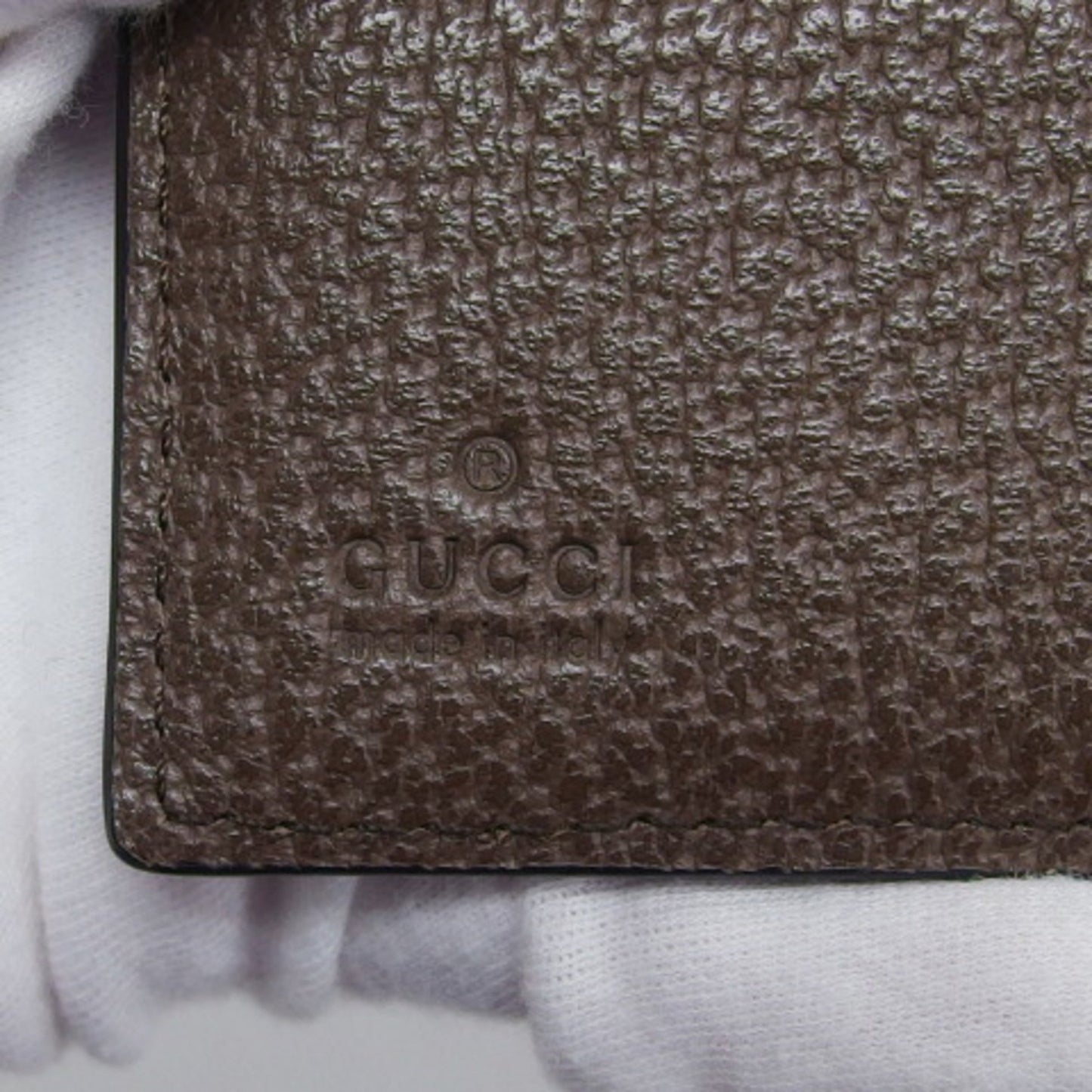 Gucci Bi-Fold Compact Wallet Ophidia Gg Supreme
