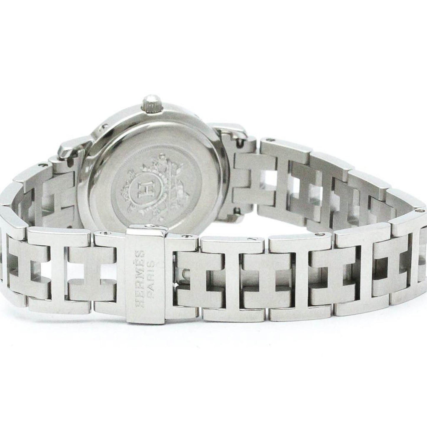 Hermes Clipper Quartz Stainless Steel