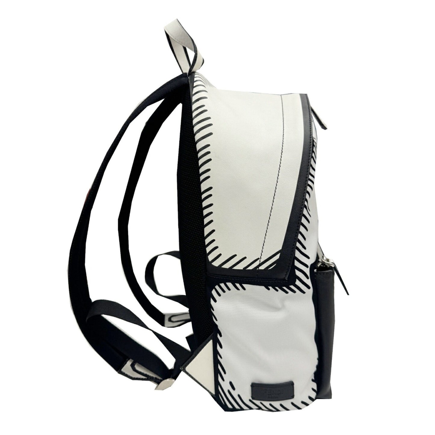 Fendi 7Vz042 Joshua Vides California Sky Backpack Leather