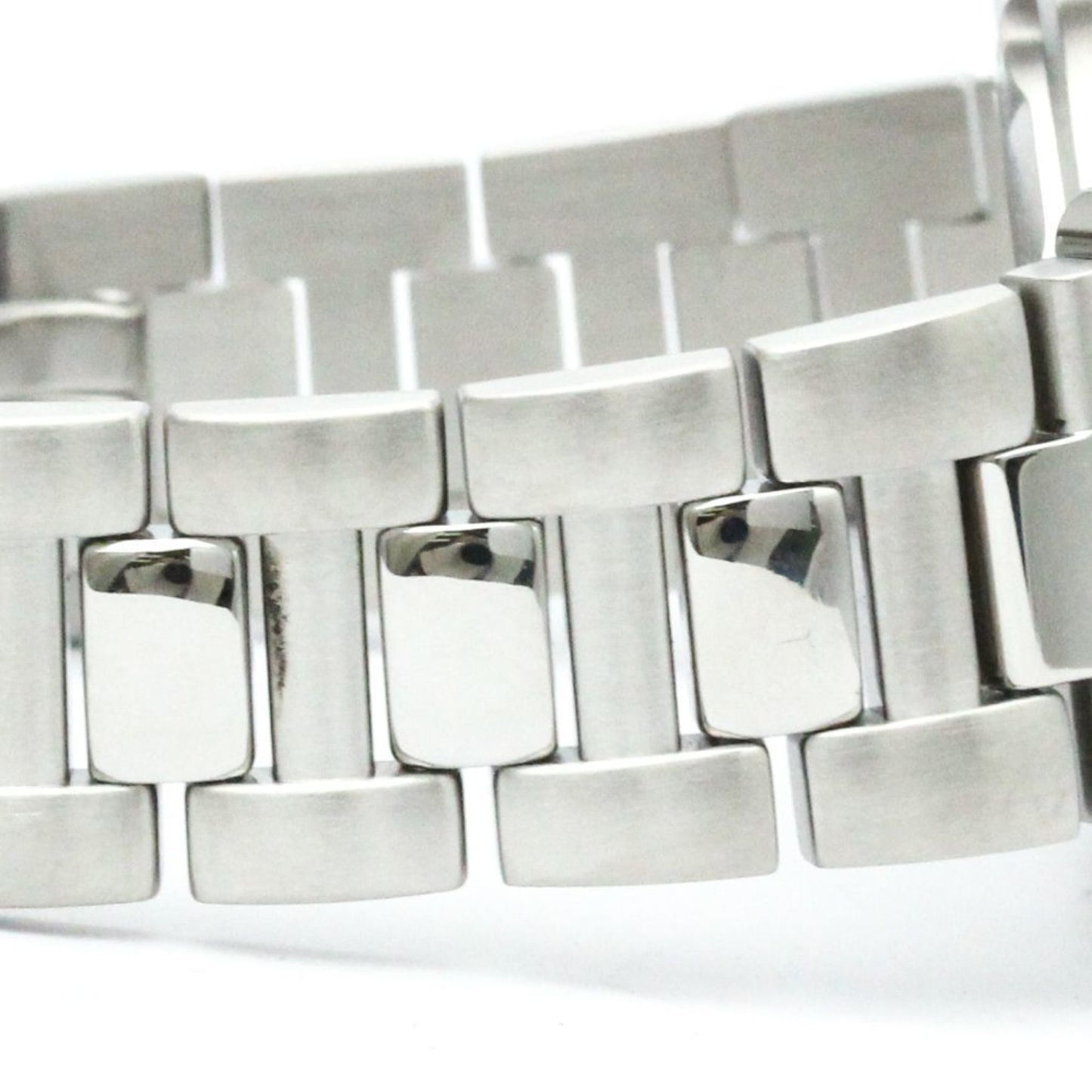 Polished Cartier Pasha 38 Grid Steel Automatic