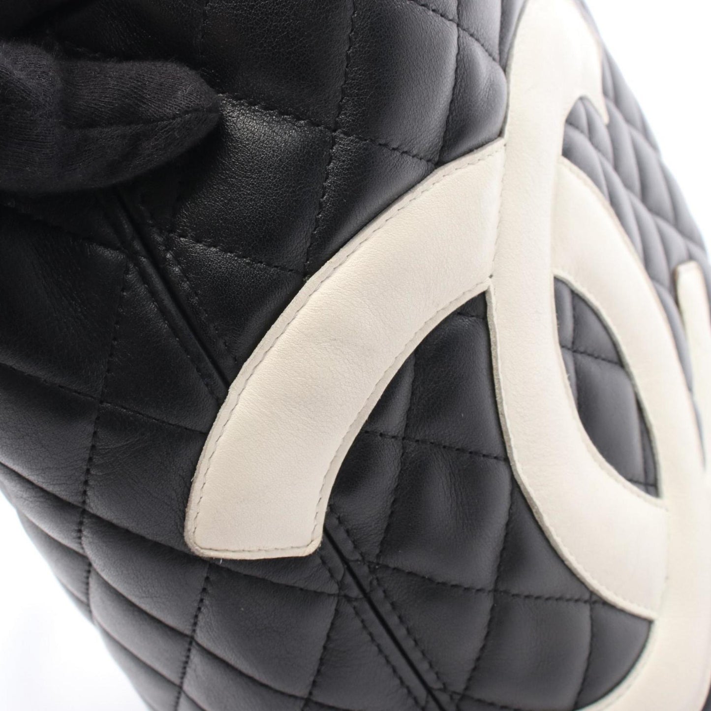 Chanel Cambon Line Large Tote Bag Lambskin (Sheepskin)
