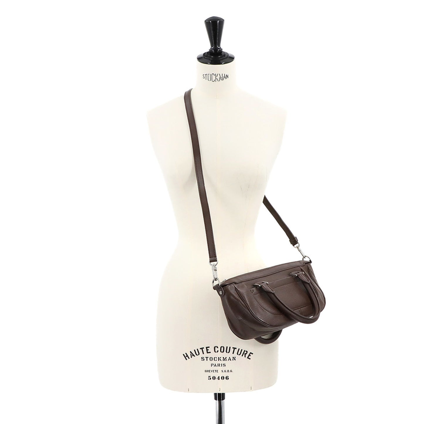 Louis Vuitton Epi Danula Pm 2-Way Hand/Shoulder Bag In Mocha Leather