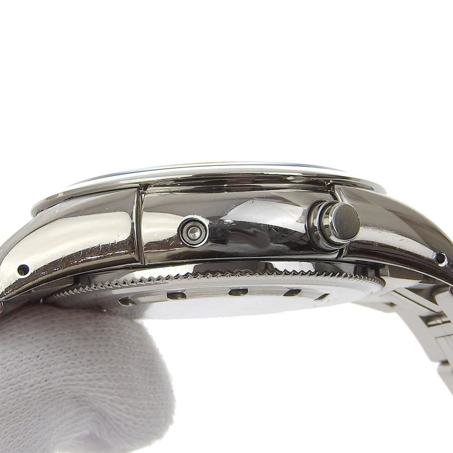 Citizen Campanola Watch Moon Face 6771-T010750-Ta Stainless Steel Quartz Blue Dial