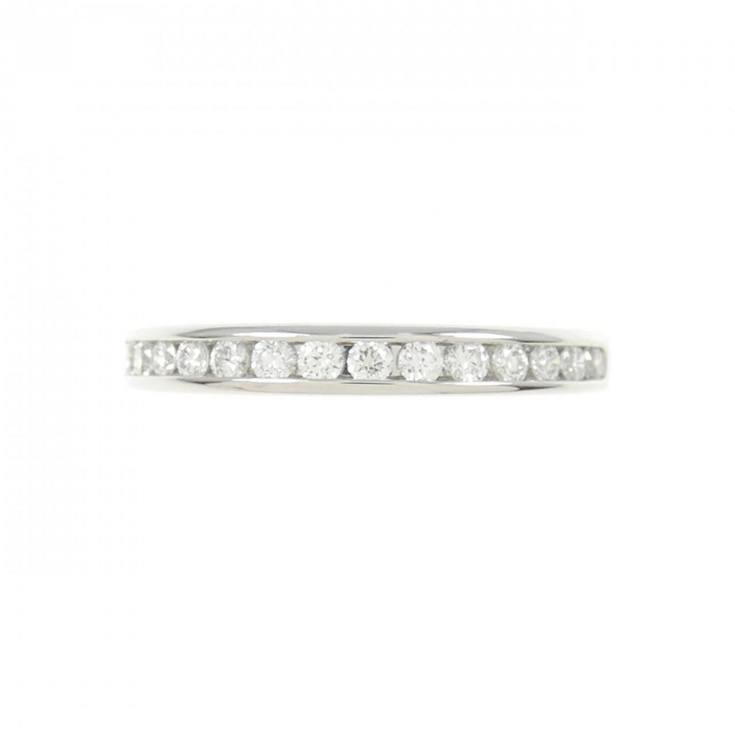 Tiffany Half Circle Channel Setting Ring