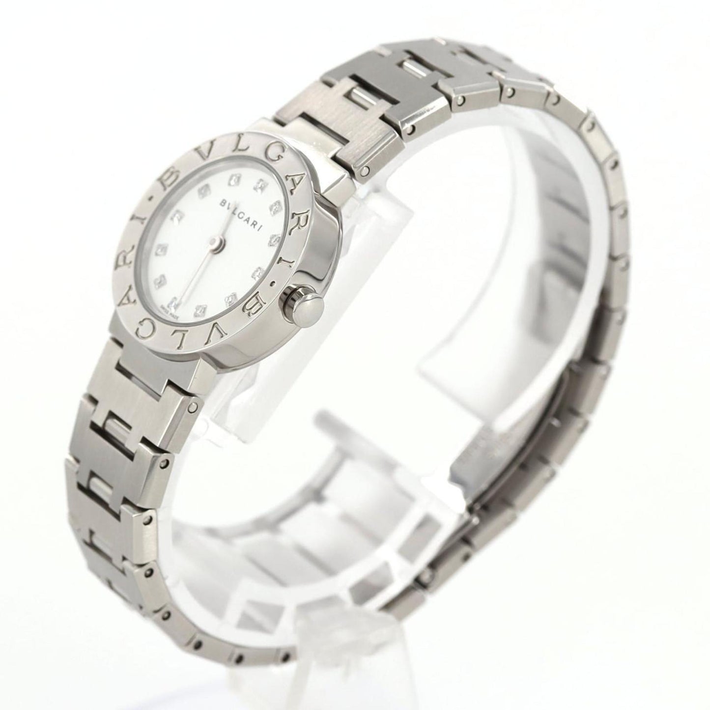 Bvlgari 12P Bb23Ss Bb23Wss 12Ja Ss Wristwatch Quartz