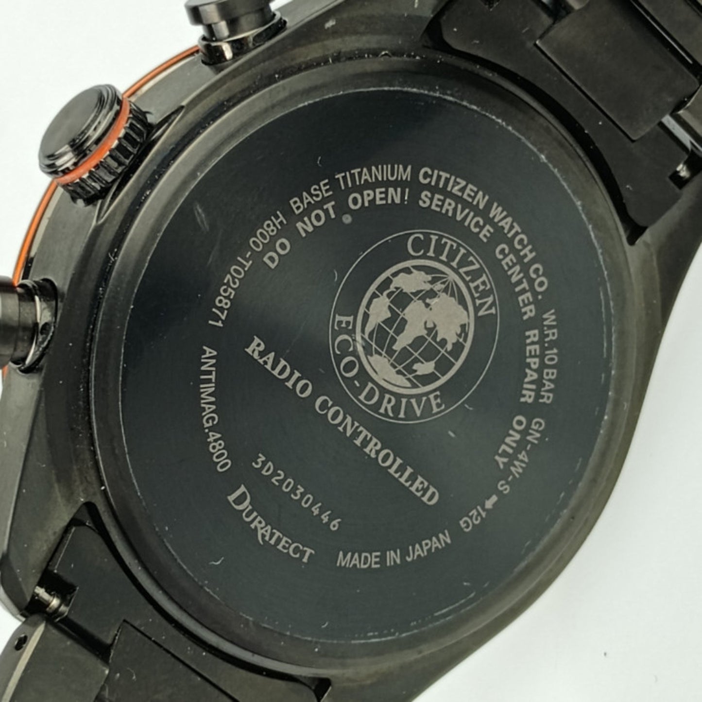 Citizen Watch Attesa Act Line At8185-62E H800-T025871 Black Super Titanium