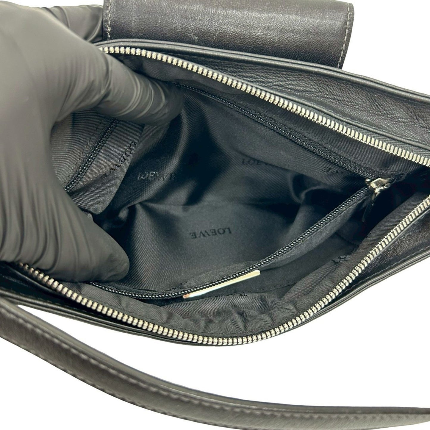 Loewe Logo Leather Handbag