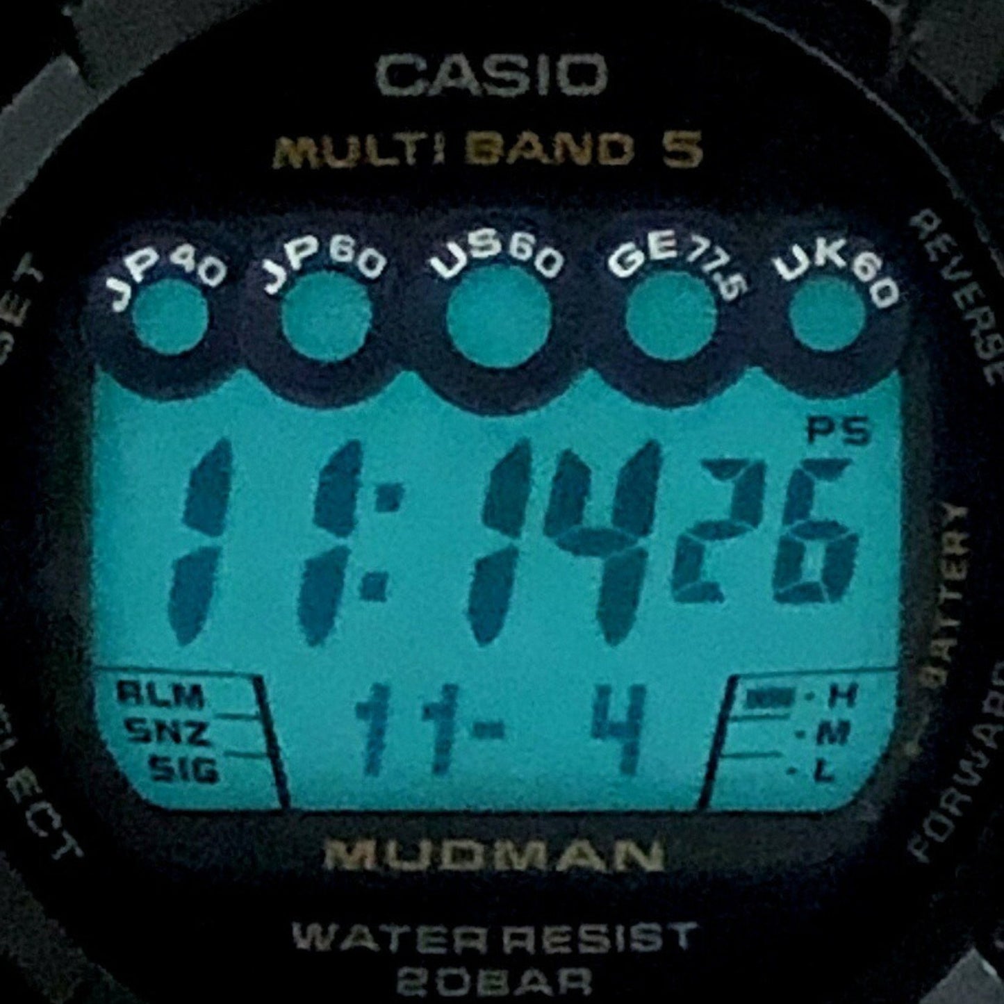 Casio G-Shock Gw-9025C-1 25Th Anniversary Mudman Master Blue Watch