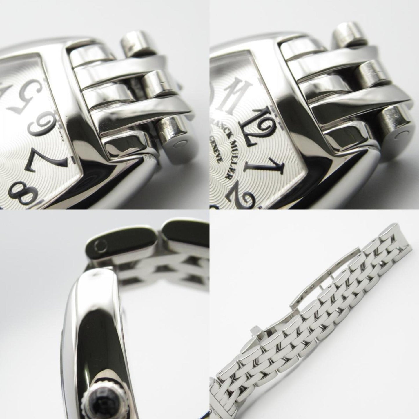 Franck Muller Tono Curvex Petite Wristwatch Stainless Steel