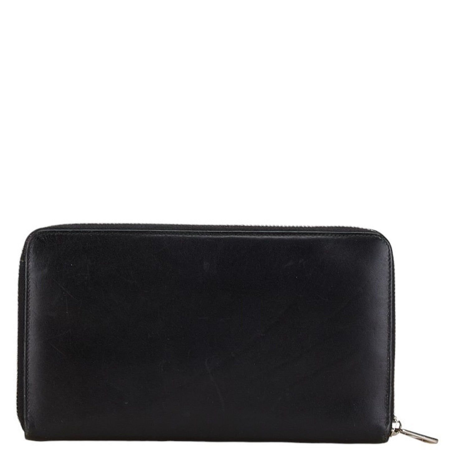 Loewe Anagram Long Wallet Black Leather