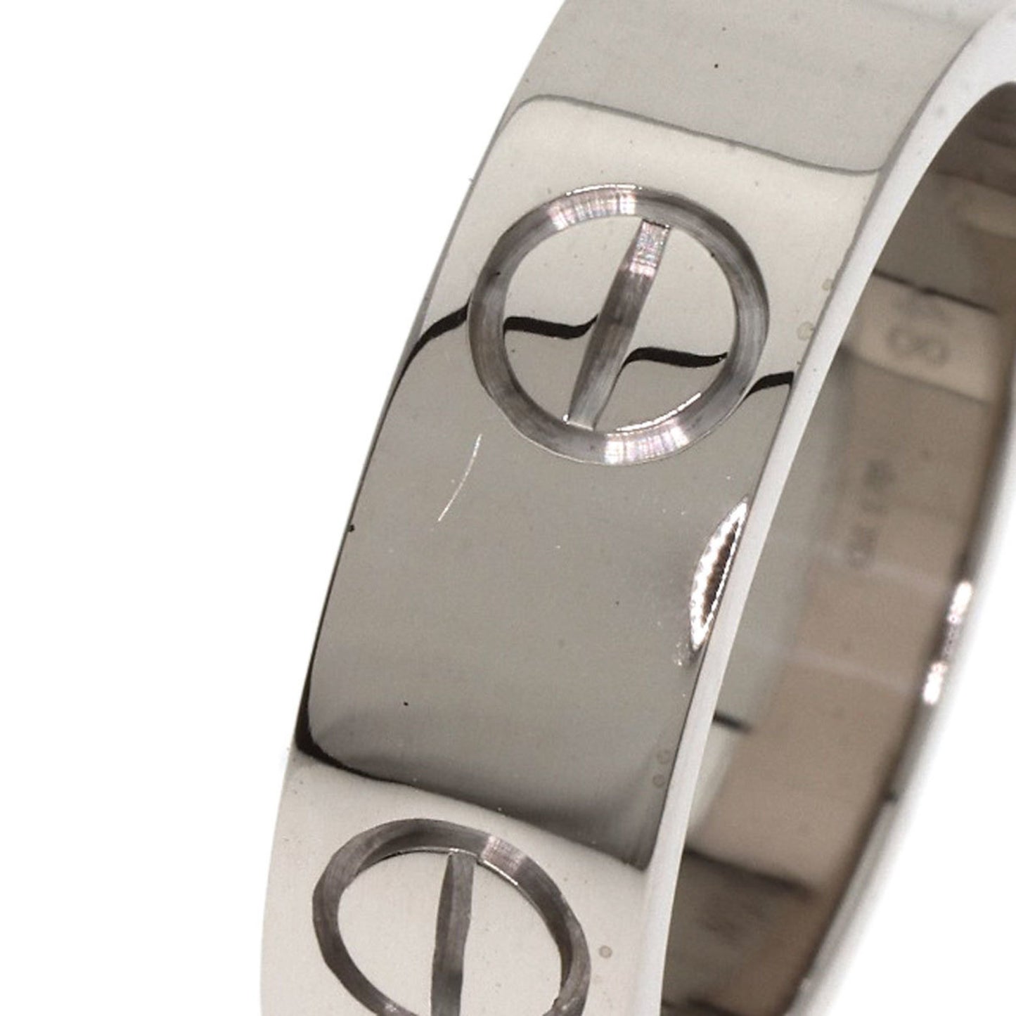 Cartier Love Ring #48 18K White Gold