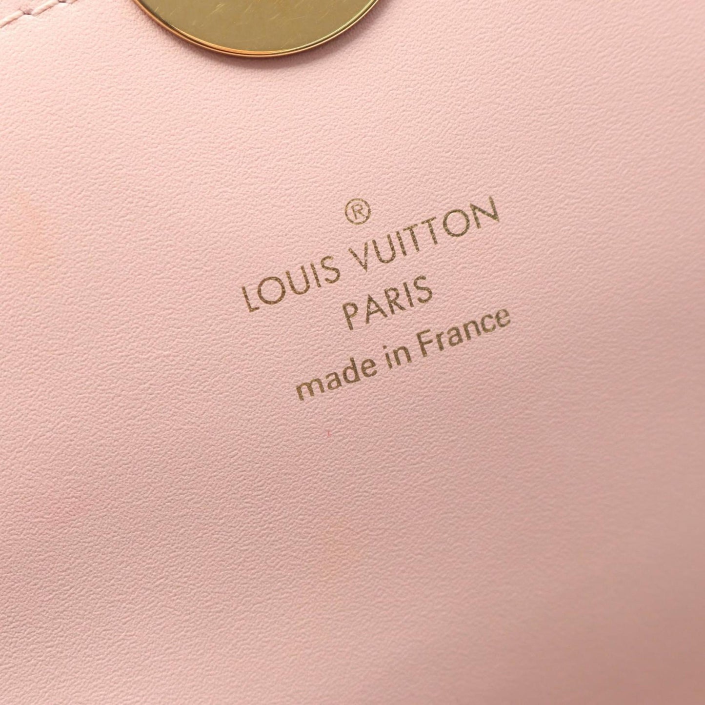 Louis Vuitton Portefeuille Flore Chain Shoulder Bag