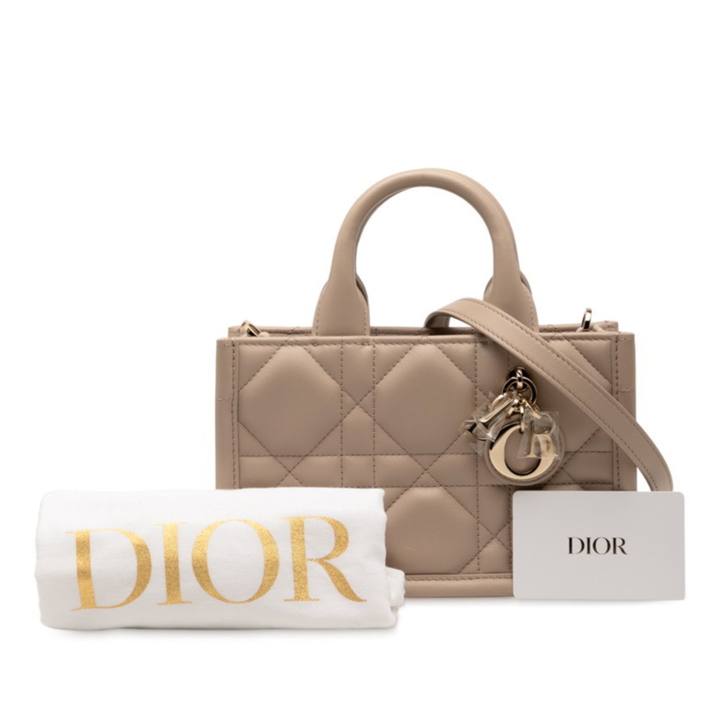 Christian Dior Dior Macrocannage Book Tote Mini Shoulder Bag