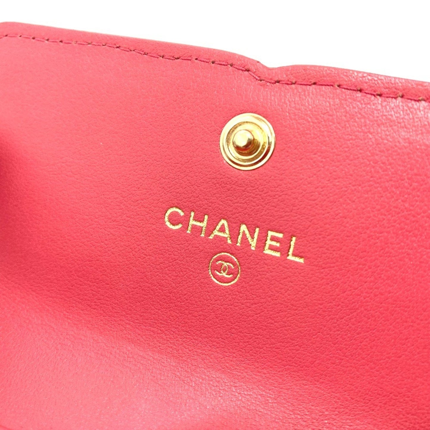 Chanel Ap0375 Cc Filigree Matelasse Medium-Long Wallet