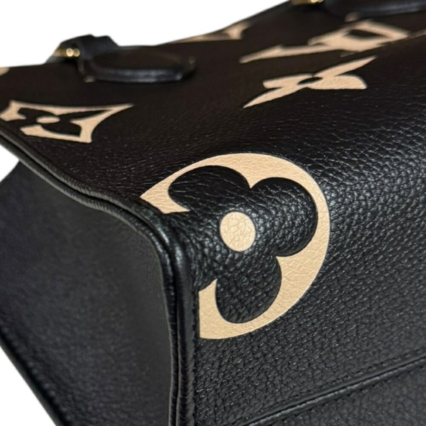 Louis Vuitton On The Go Pm Two-Tone Monogram Empreinte Shoulder Bag