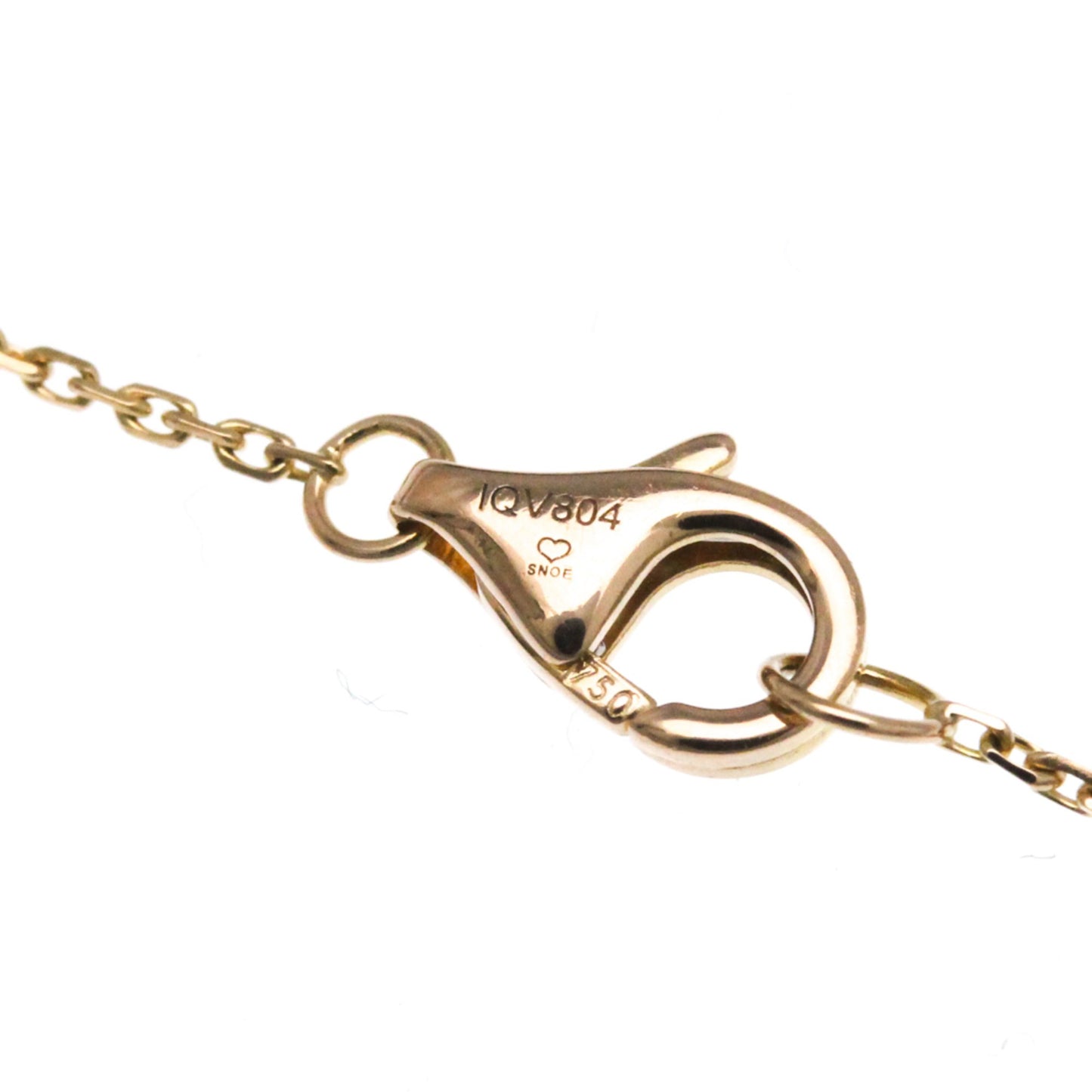 Cartier Baby Trinity 1P Diamond Necklace Pink Gold (18K)