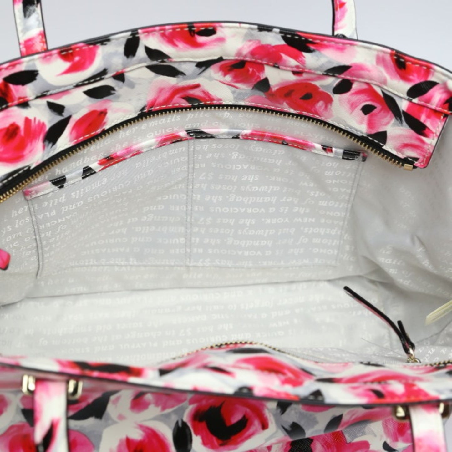 Kate Spade Handbag Floral Shoulder Tote Bag