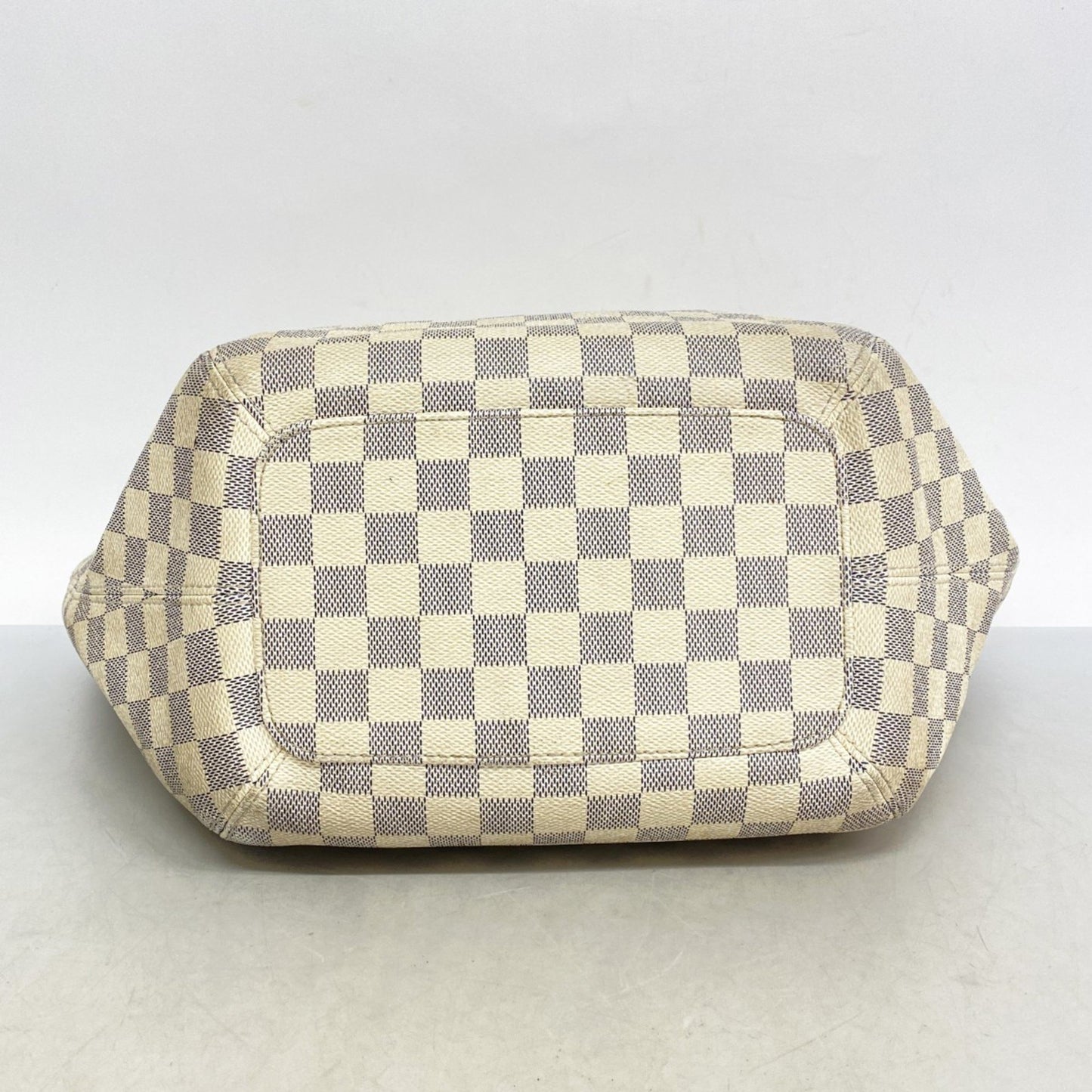 Louis Vuitton Damier Azur Salina Pm Tote Bag N41208 White