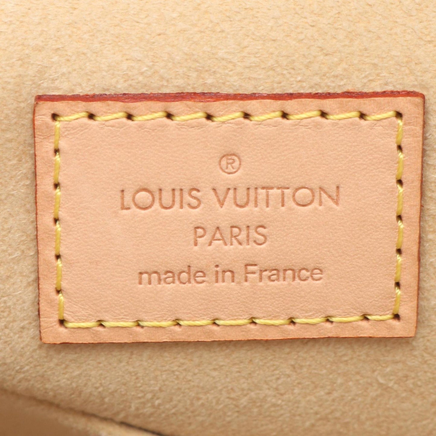 Louis Vuitton Manhattan Pm Handbag Coated Canvas Leather Monogram