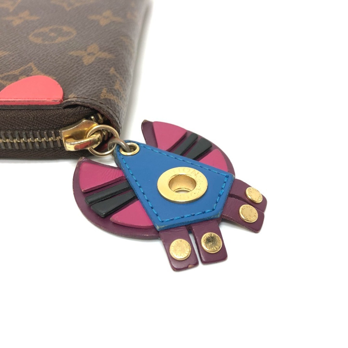 Louis Vuitton M61364 Monogram Zippy Wallet Totem Long Canvas