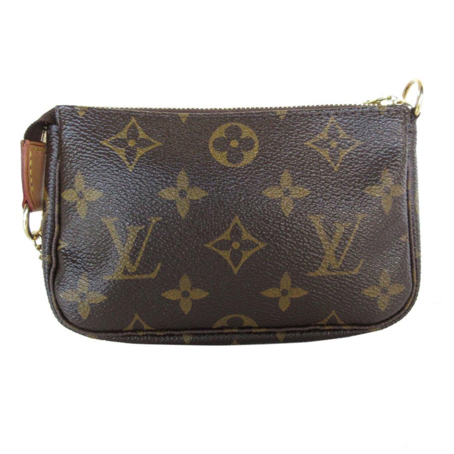 Louis Vuitton Louis Vuitton Pouch Monogram Pochette Accessoires Canvas Brown Gold