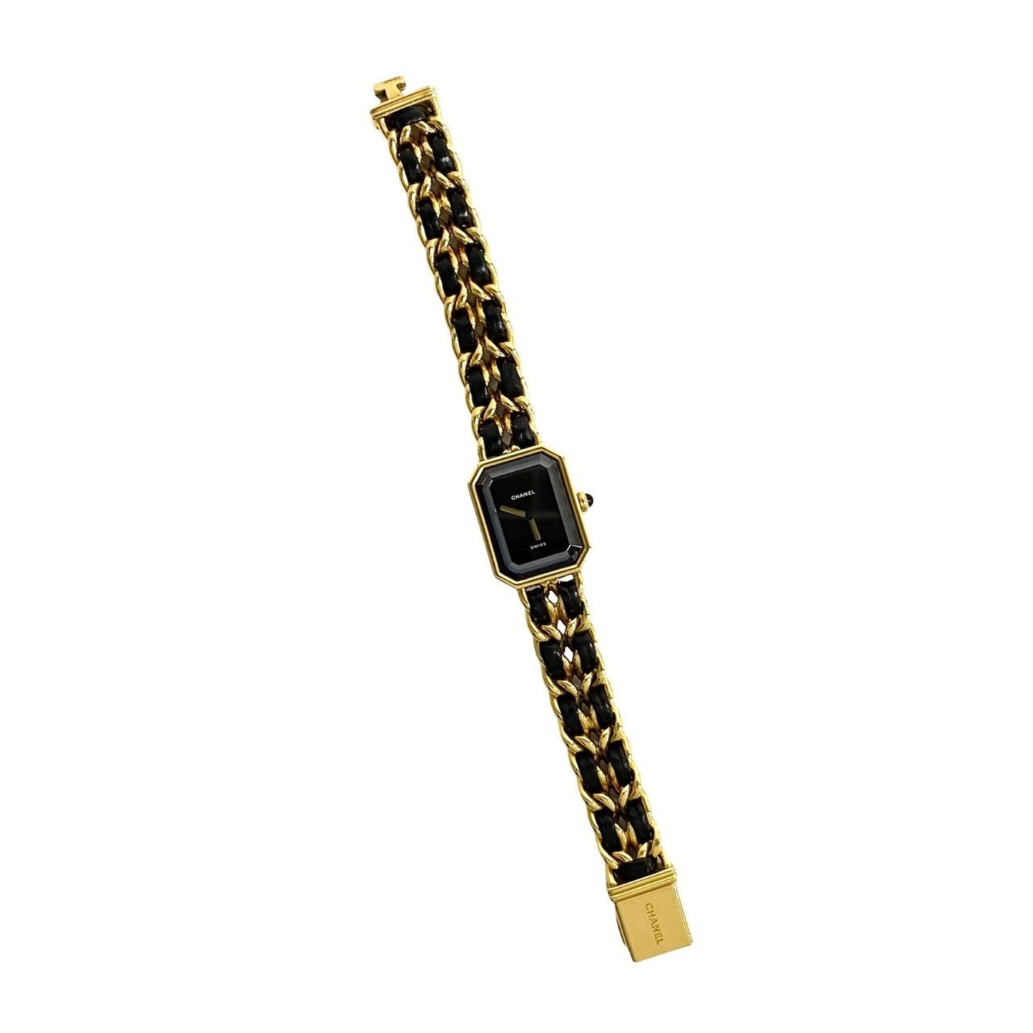 Chanel Premiere L Quartz Stainless Steel Leather Watch For Women