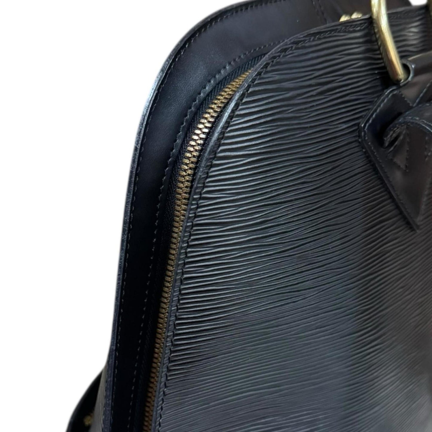 Leather Louis Vuitton Backpack Epi