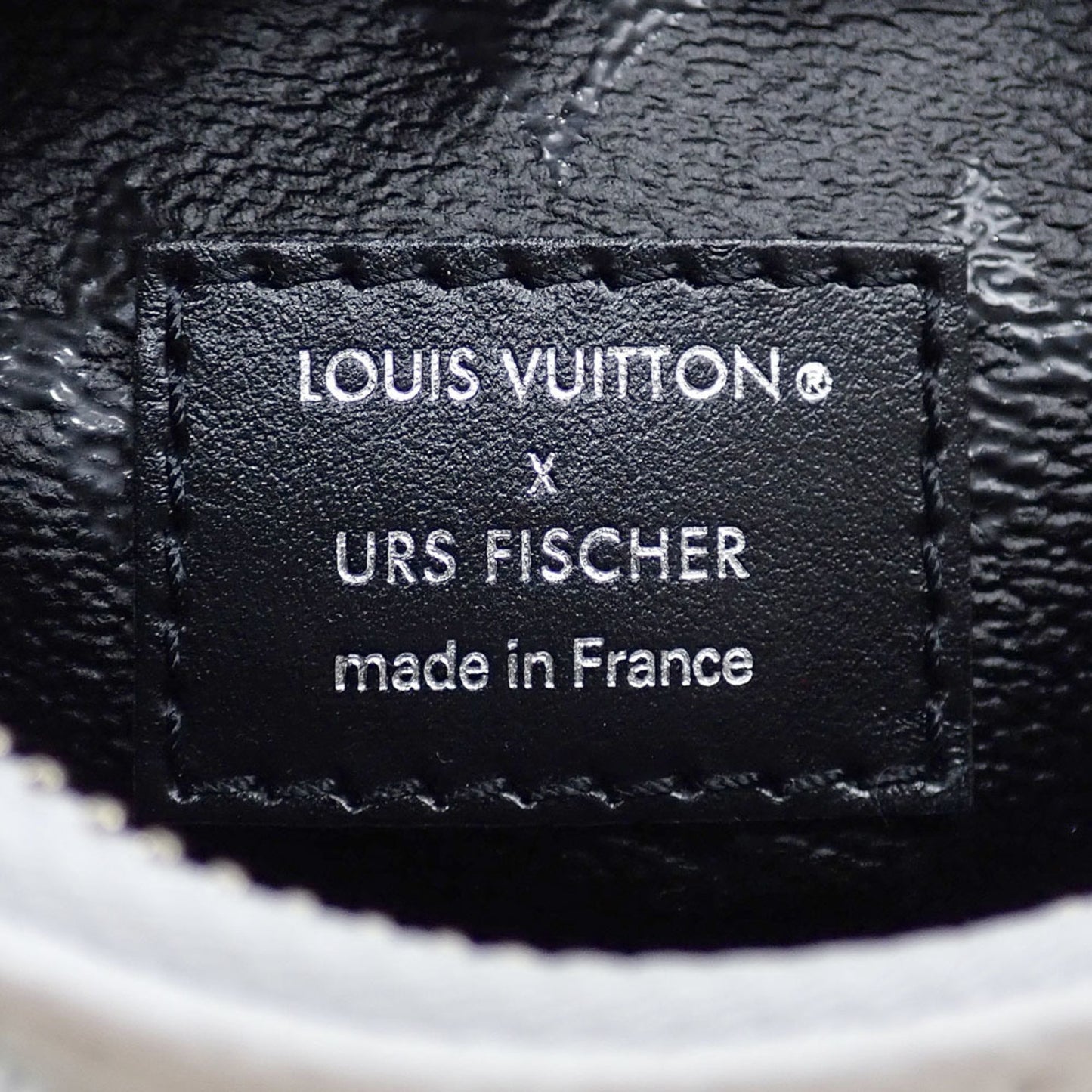 Louis Vuitton X Urs Fischer Monogram Tuftage Speedy Bandouliere 25