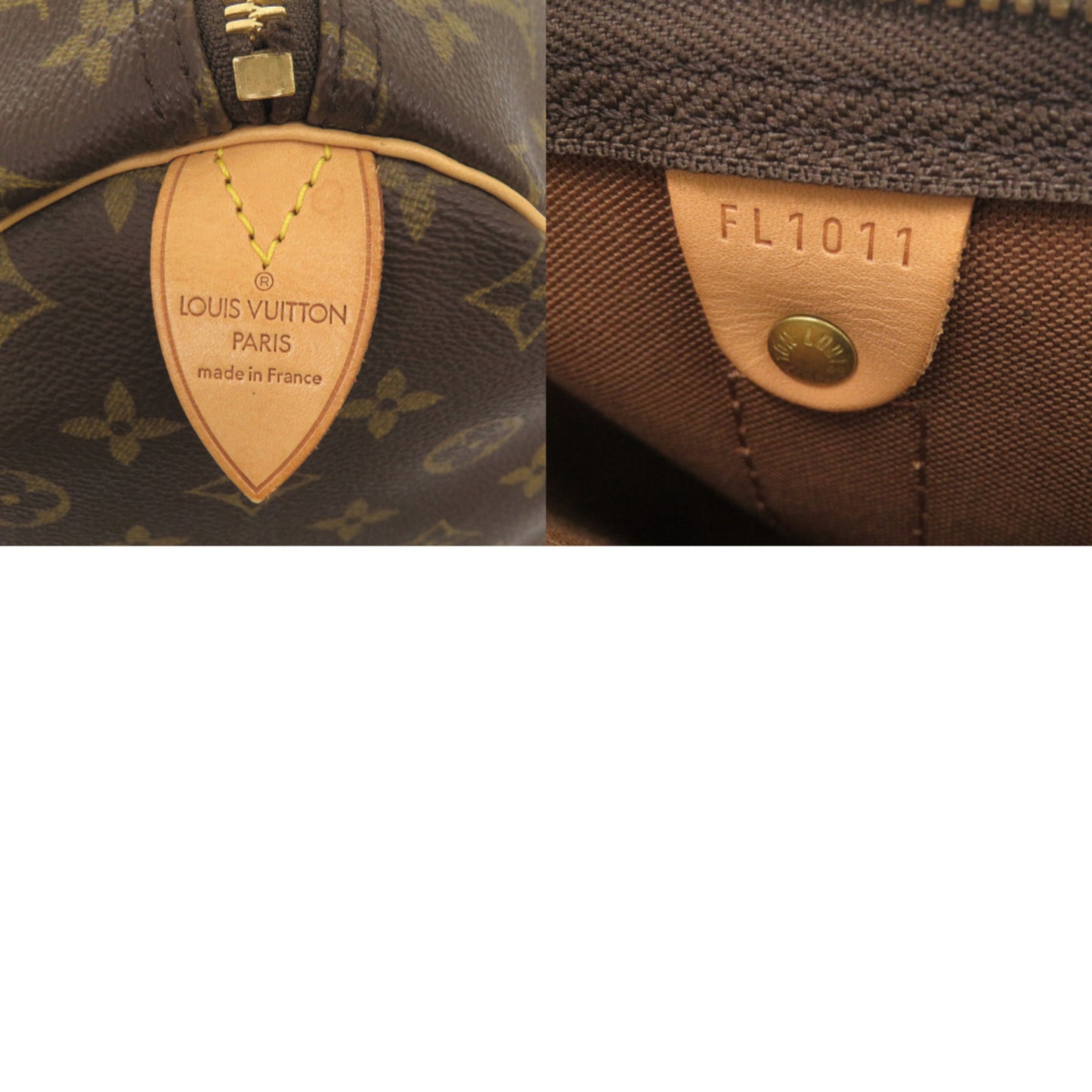 Louis Vuitton Keepall 55 Monogram M41424 Brown Boston Bag 0534 Louis Vuitton