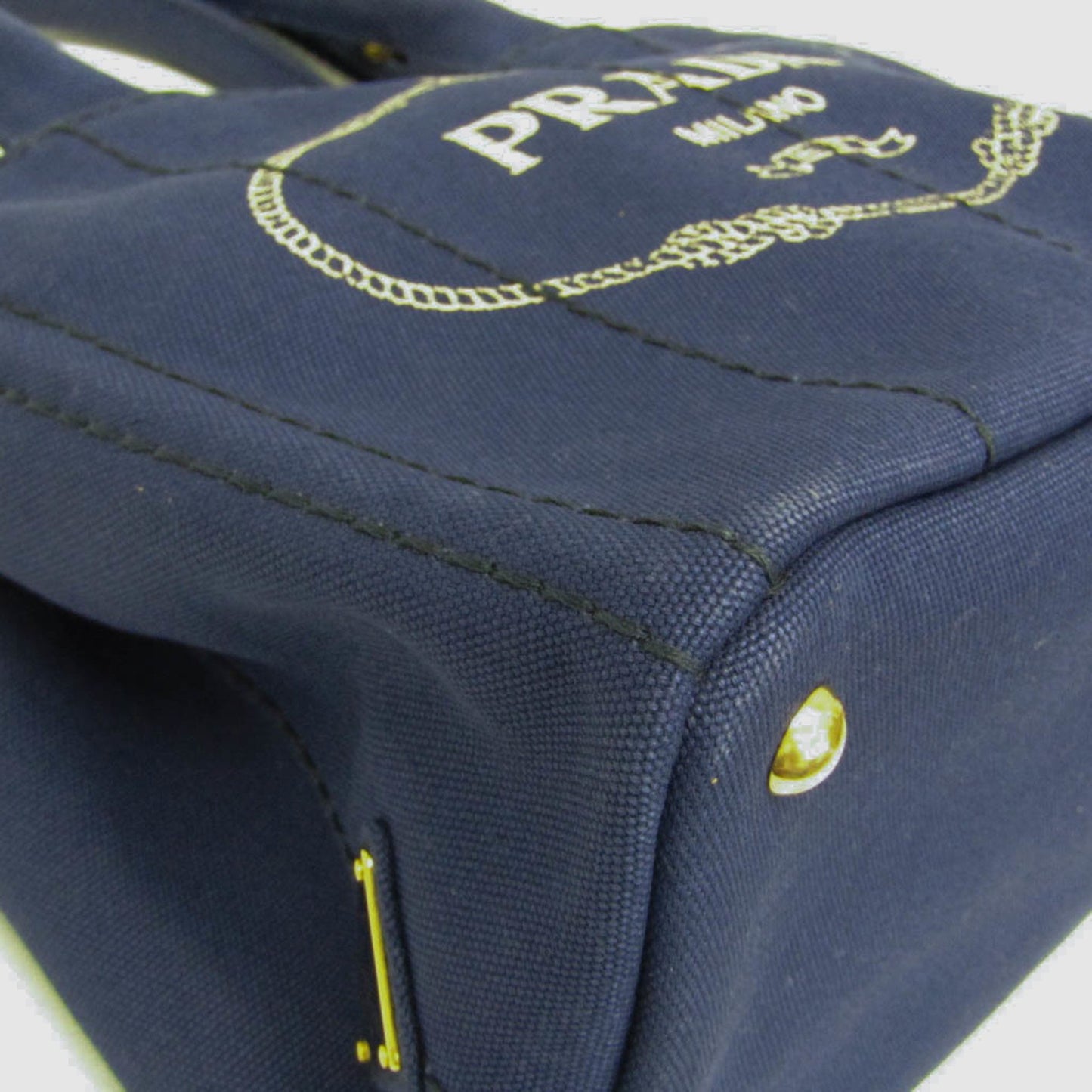 Prada Canapa S Size 1Bg439 Women'S Canvas Shoulder Bag