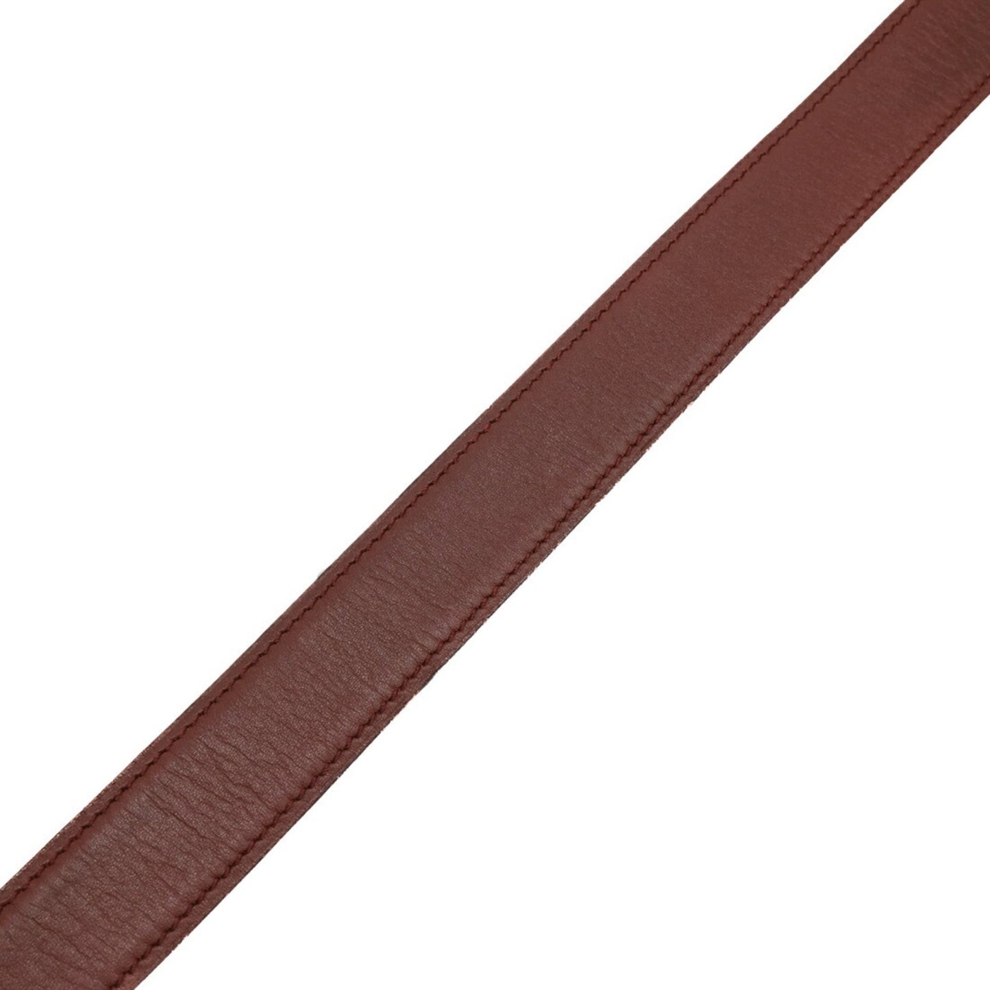 Cartier Belt Santos Bordeaux Red