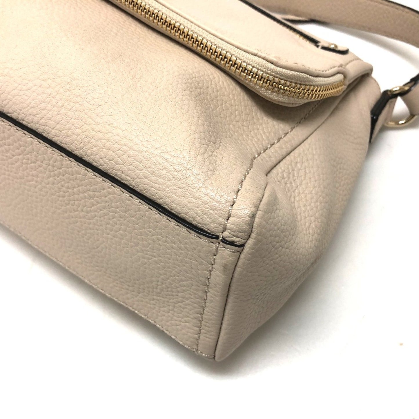Kate Spade Pxru6223 Crossbody Bag 2Way Hand Bag Shoulder Bag Light Beige