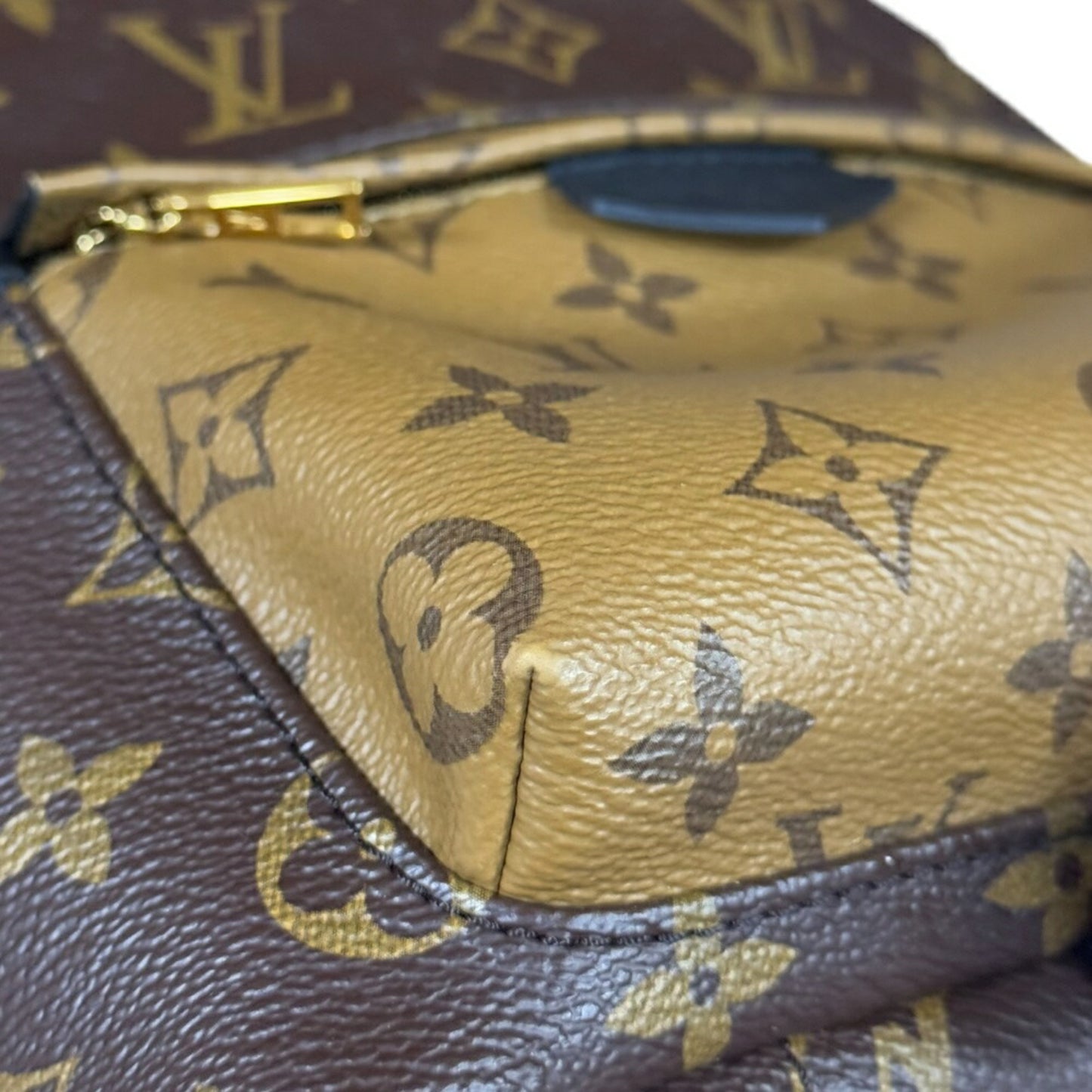Louis Vuitton Palm Springs Pm Monogram Reverse Backpack/Daypack Canvas M44870