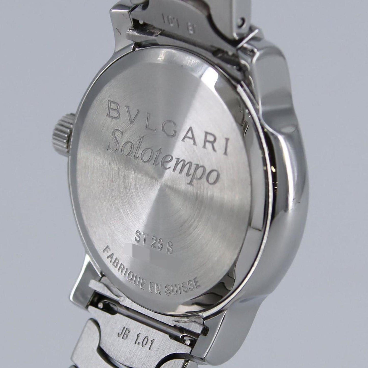 Bvlgari Solotempo St29S St29Bssd Ss Wristwatch Quartz