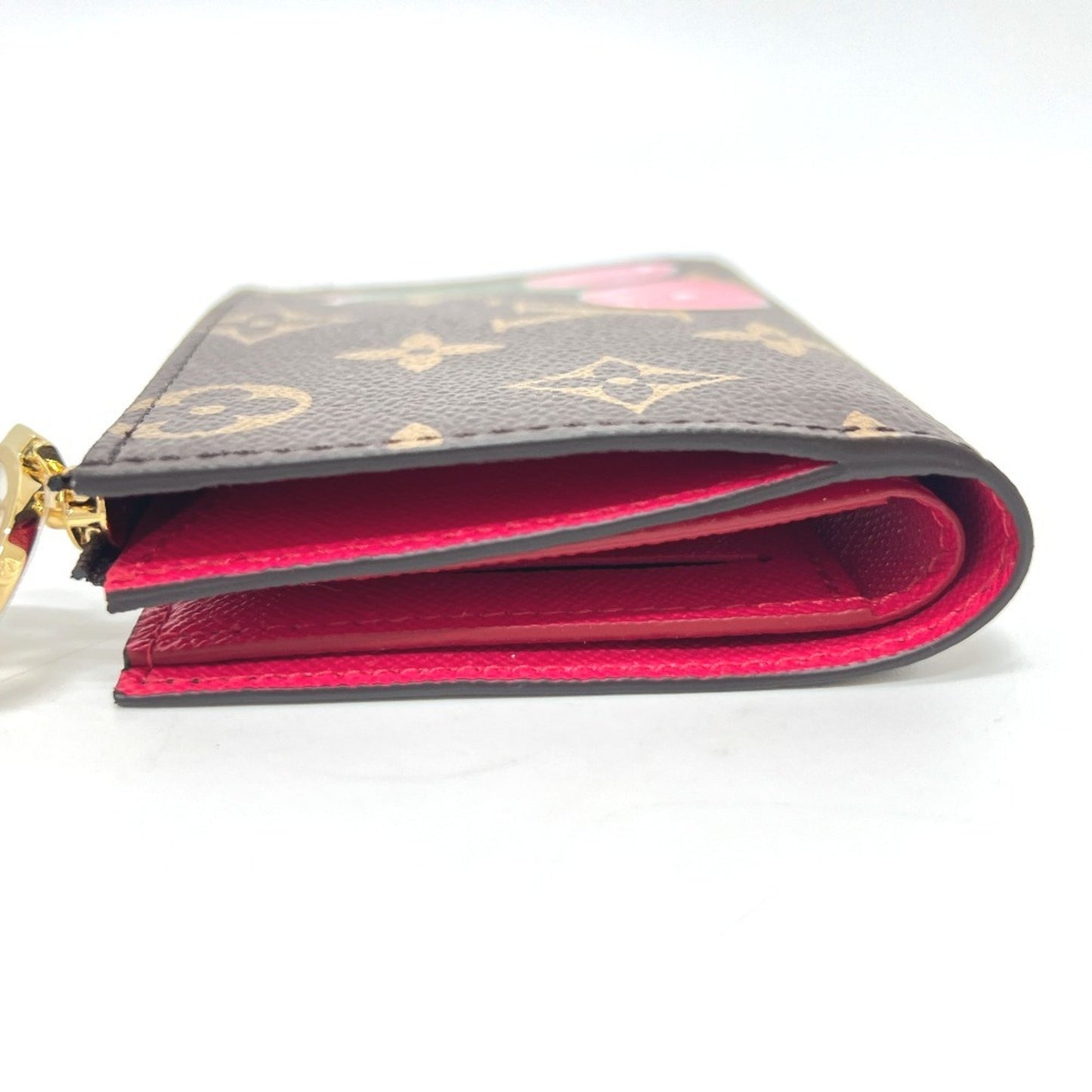 Louis Vuitton M13420 Takashi Murakami Collaboration Monogram Lv X Tm Portefeuille Lisa Cherry