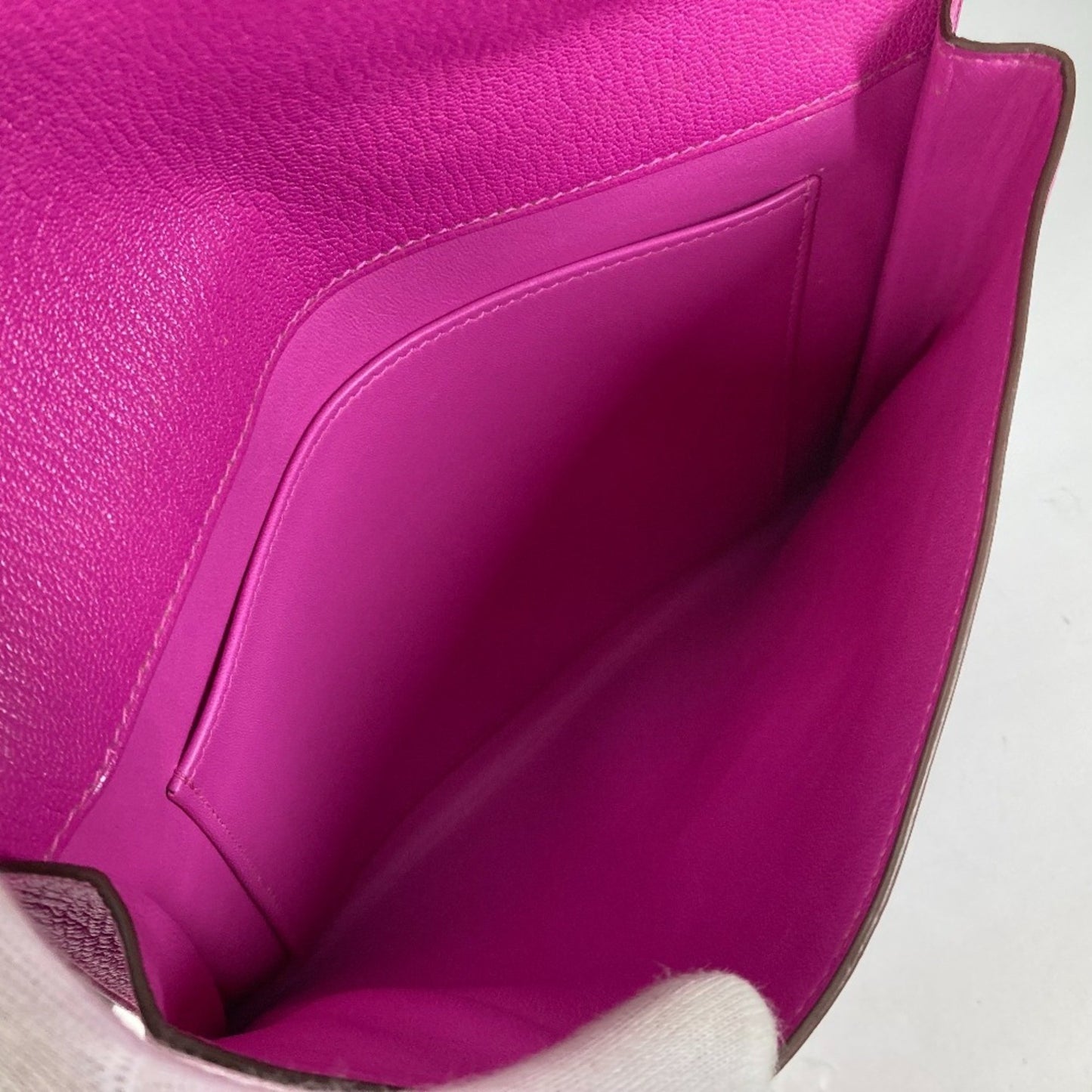 Hermes Cinetic Flap Pouch/Clutch Bag Chevre
