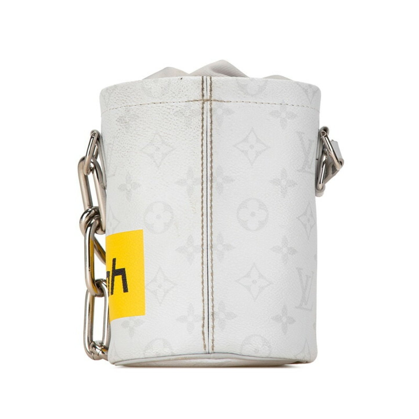 Louis Vuitton Monogram Chalk Nano Shoulder Bag M44631 White Pvc Leather