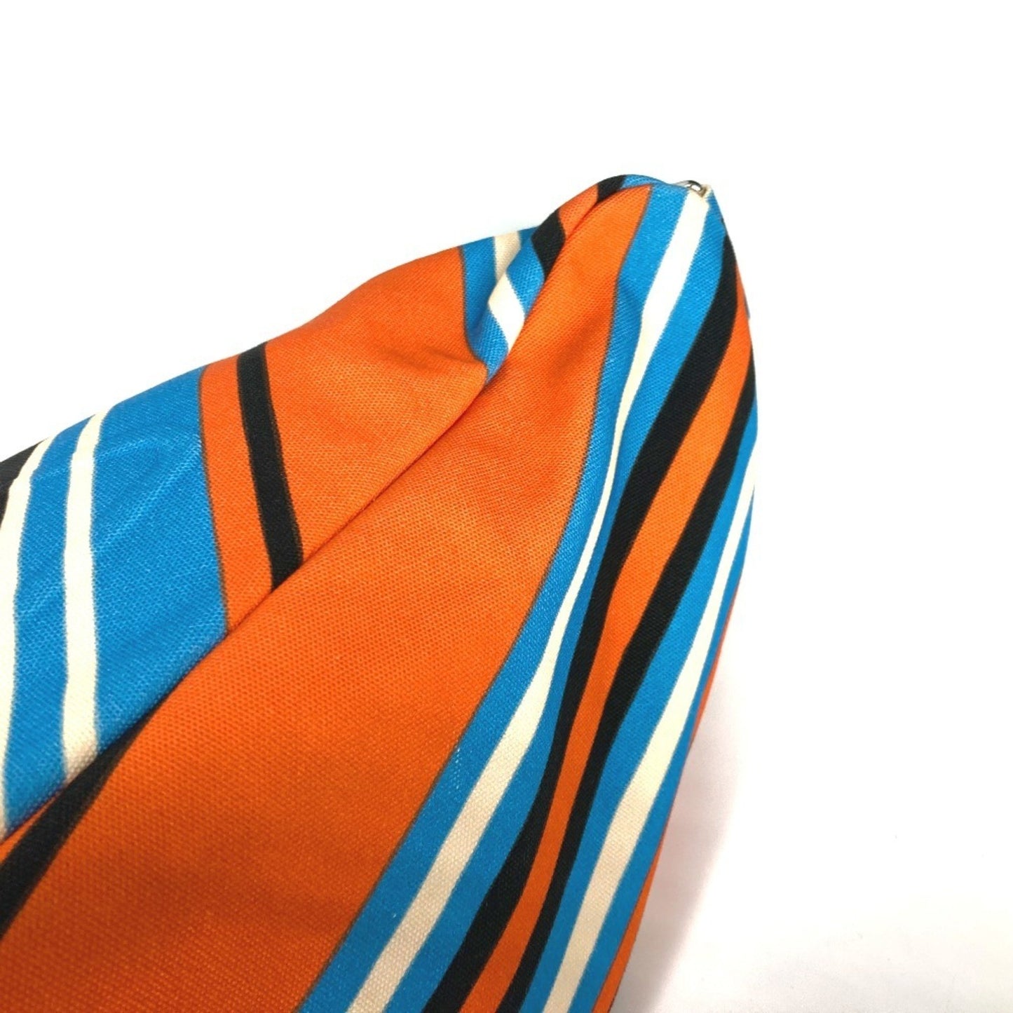 Prada 2Vy007 Striped Triangle Bayadere Crossbody Shoulder Bag In Canvas