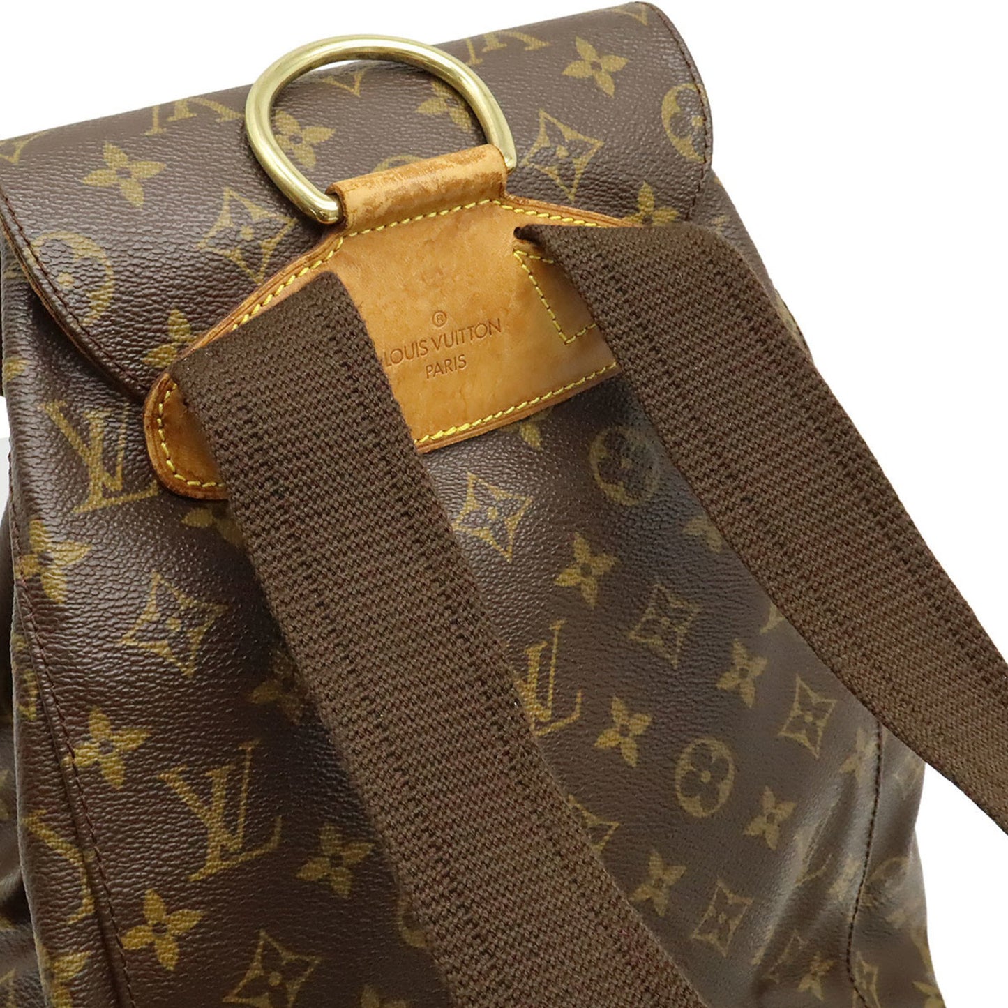Louis Vuitton Monogram Montsouris Gm Backpack Shoulder Bag M51135