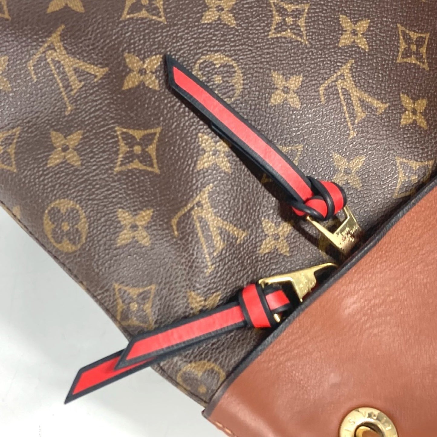 Louis Vuitton M43157 Monogram Tuileries Besace Shoulder Bag 2Way Handbag Canvas