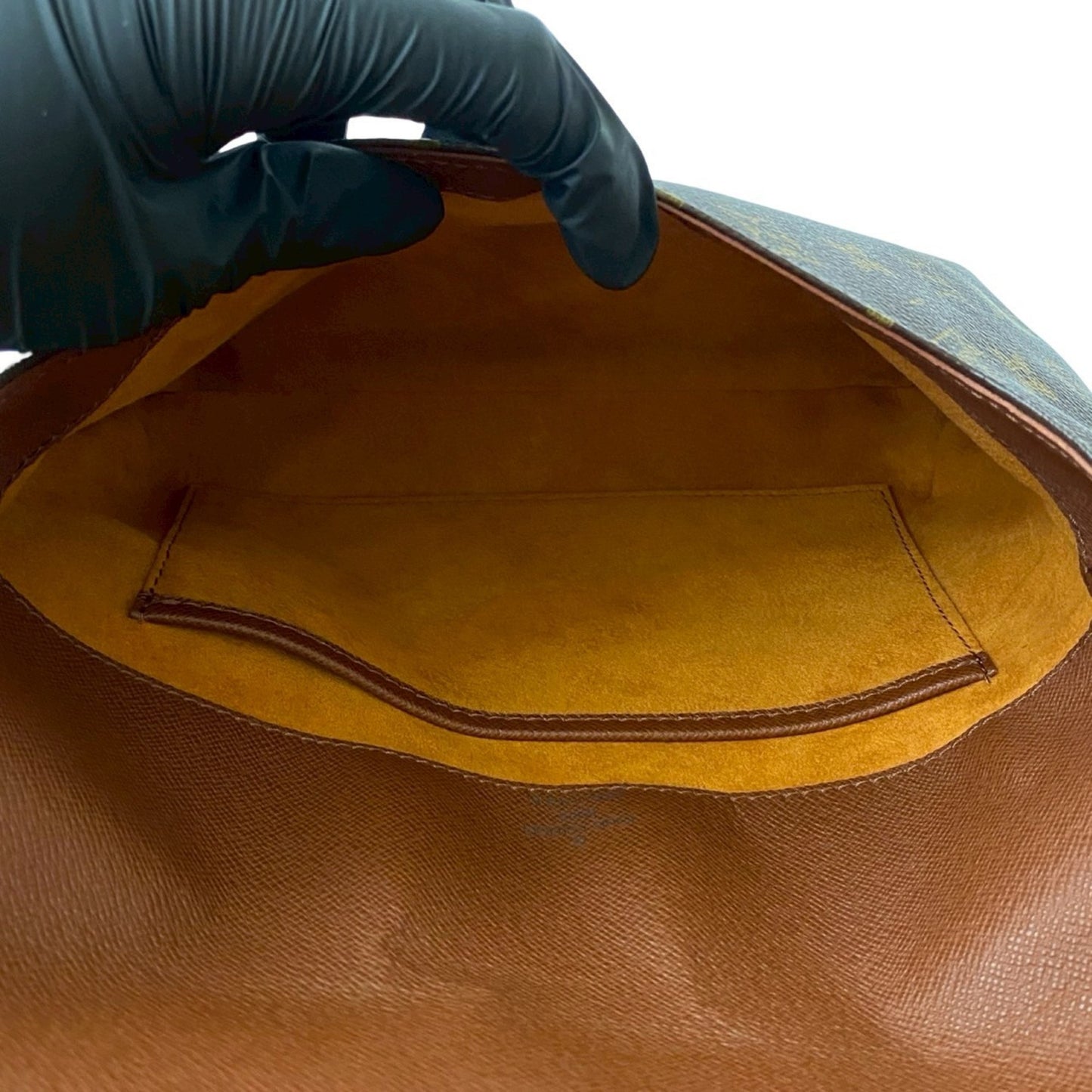 Louis Vuitton Musette Tango Monogram Leather Shoulder Bag/Pochette In Brown 23175