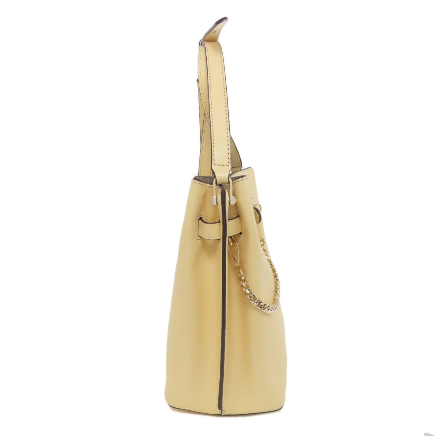 Michael Kors Padlock Shoulder Bag Leather