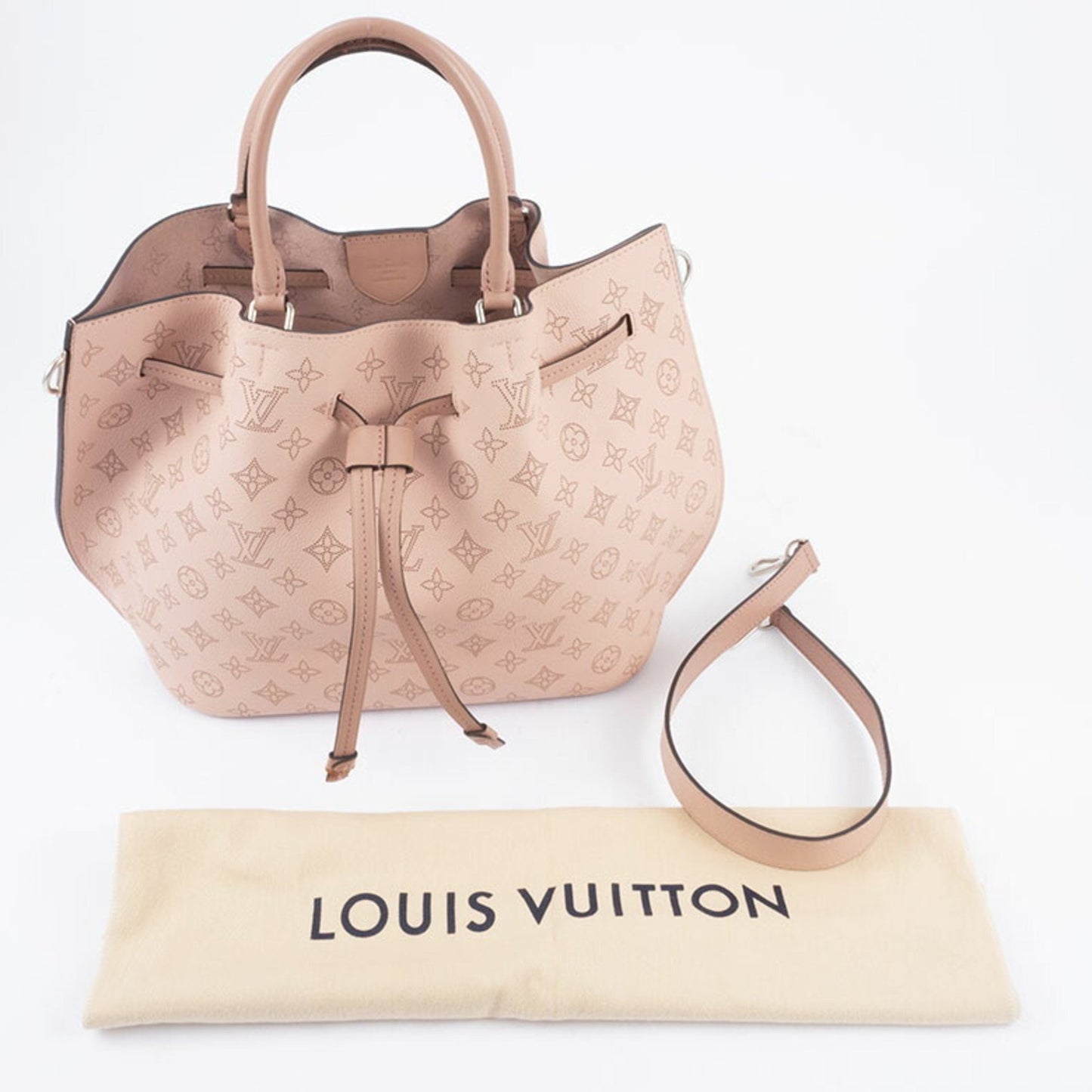 Louis Vuitton Girolata Mahina Handbag M54401 Leather Pink