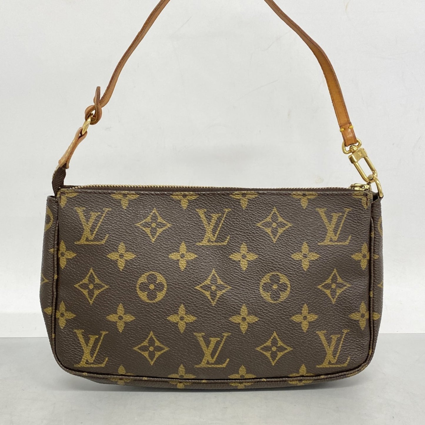 Louis Vuitton Monogram Pochette Accessoires M51980 Brown