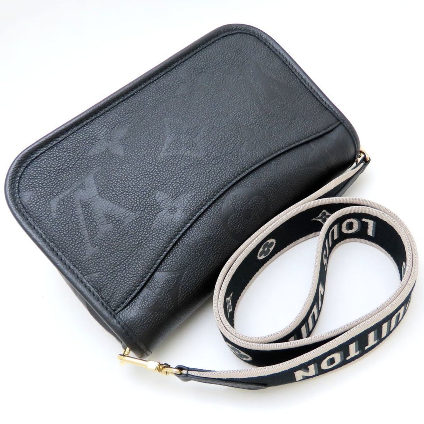 Louis Vuitton Louis Vuitton Monogram Empreinte Diane M46386 Shoulder Bag Noir 352363