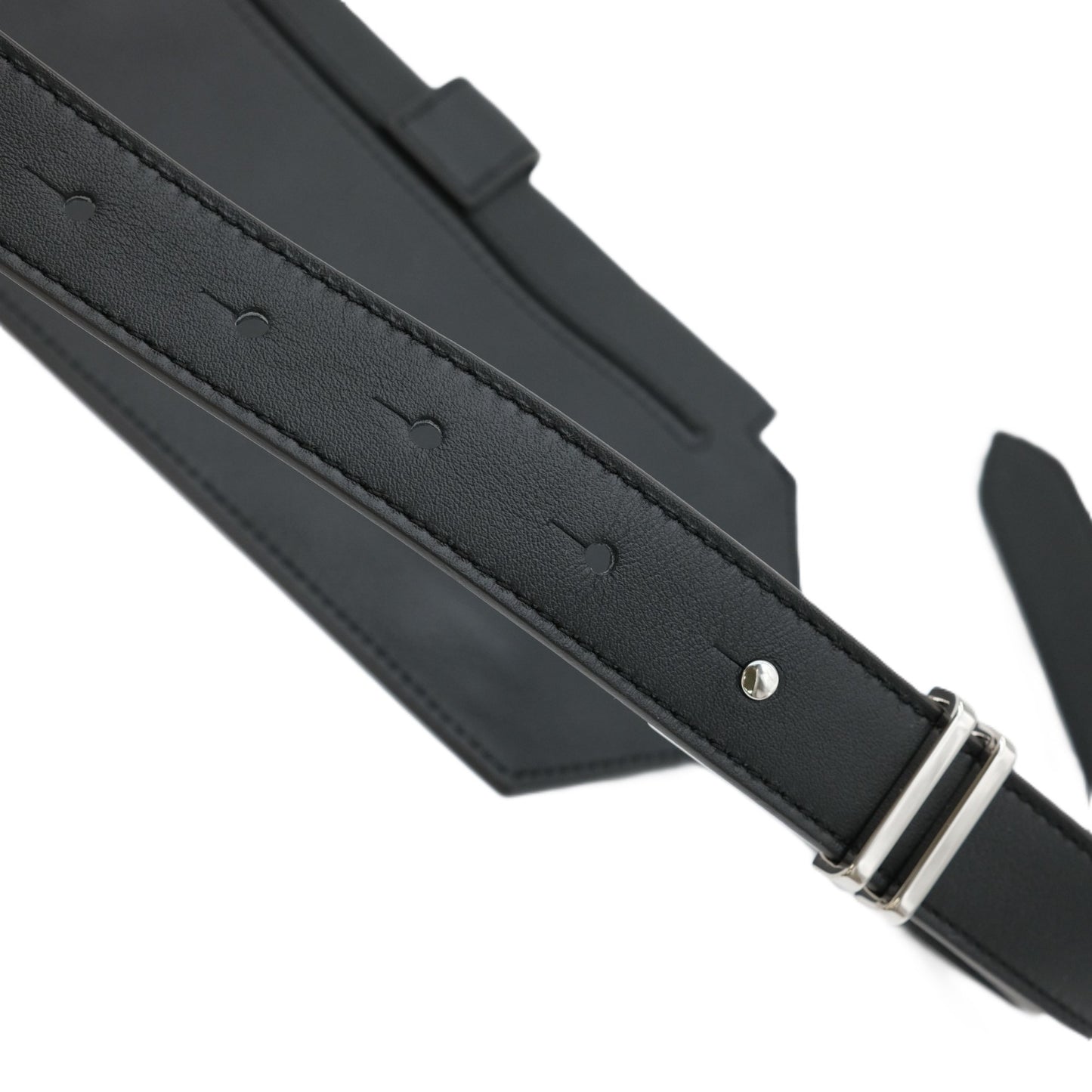Hermes Hermes Elan Pocket 24 Waist Bag Belt Swift Leather Black