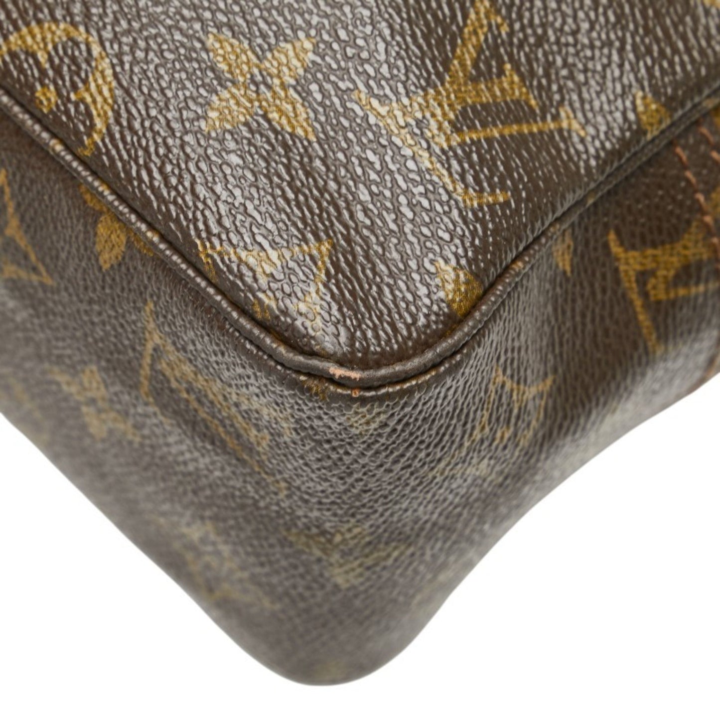 Louis Vuitton Monogram True Toilet 28 Second Bag/Clutch Bag M47522 Brown
