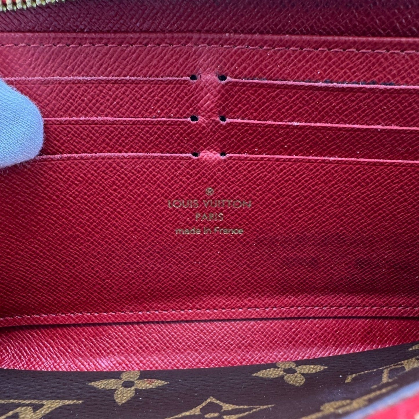 Louis Vuitton M61854 Retiro Round Zip Wallet Monogram Long Brown