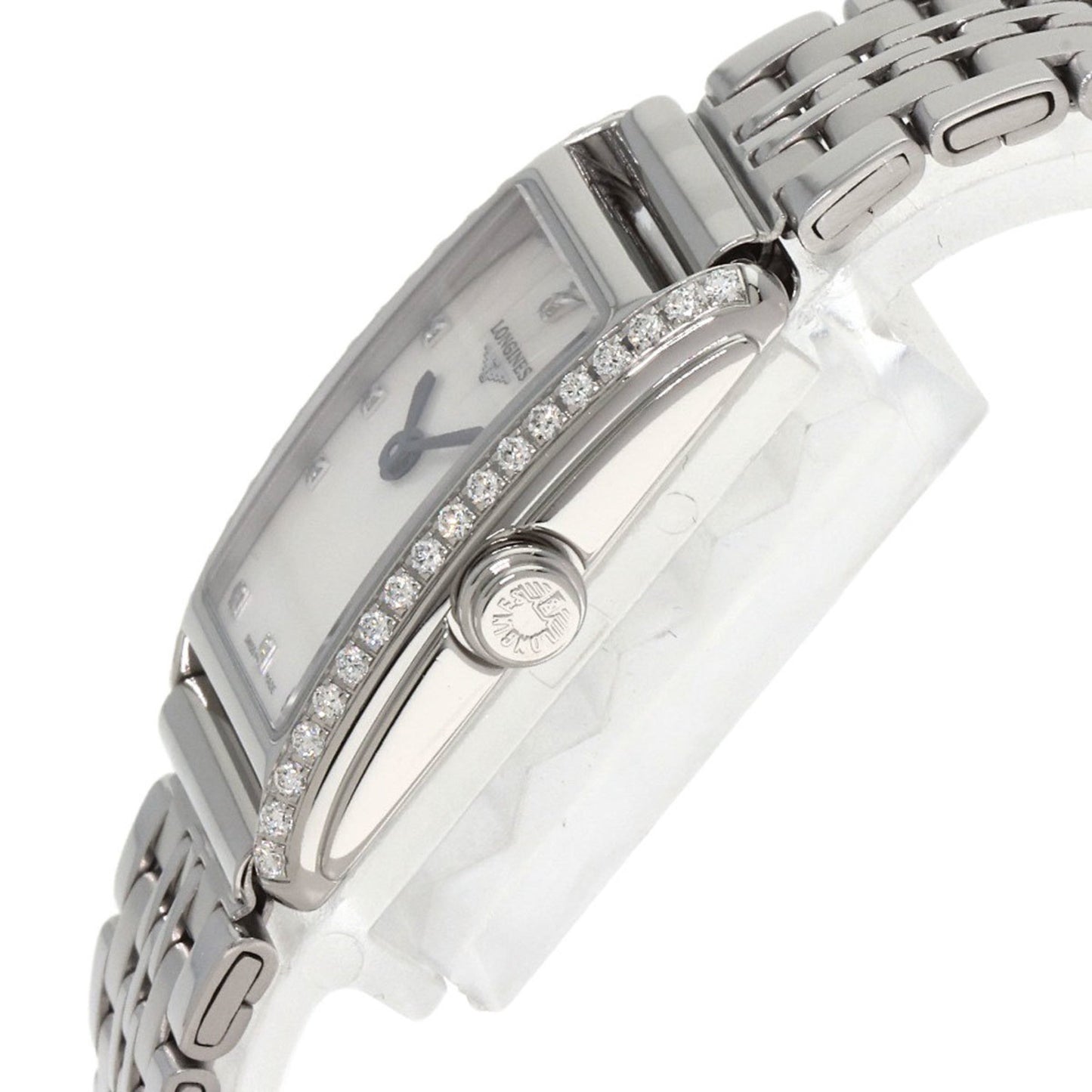 Longines L5.258.0 Conquest Diamond Watch In Stainless Steel/Ss
